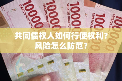 北京共同债权人如何行使权利？风险怎么防范？