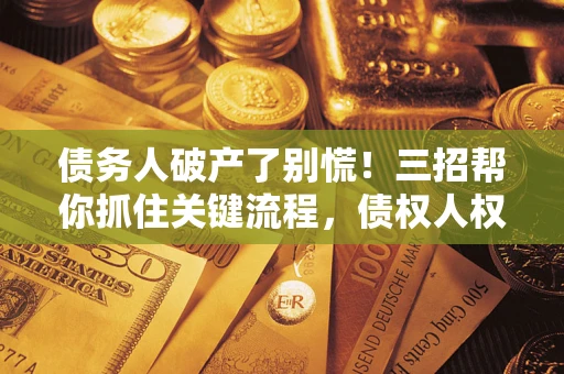 北京债务人破产了别慌！三招帮你抓住关键流程，债权人权益不再缩水
