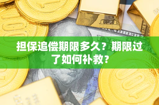 北京担保追偿期限多久？期限过了如何补救？